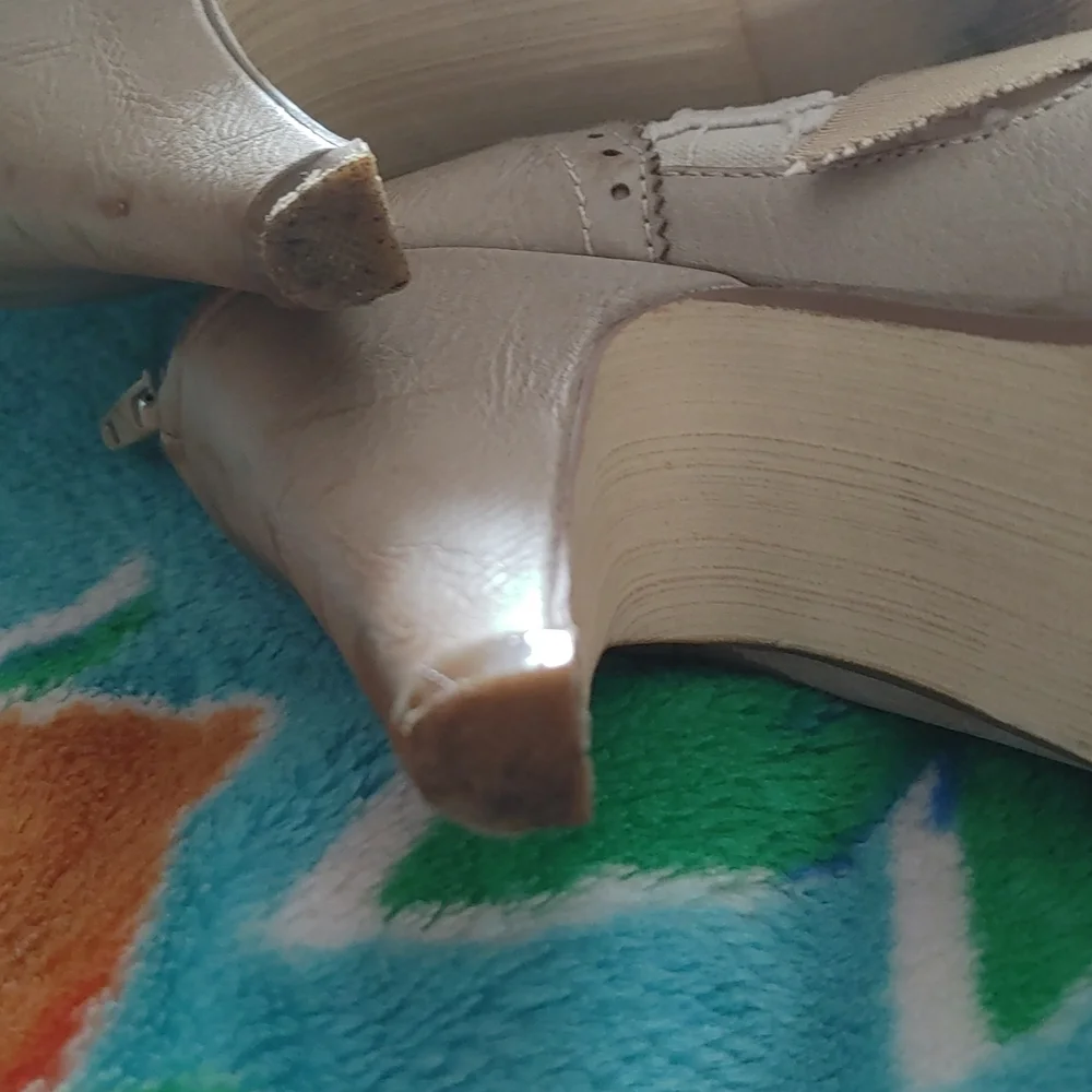 Distressed Mary Jane Bootie - Picture 3 of 4